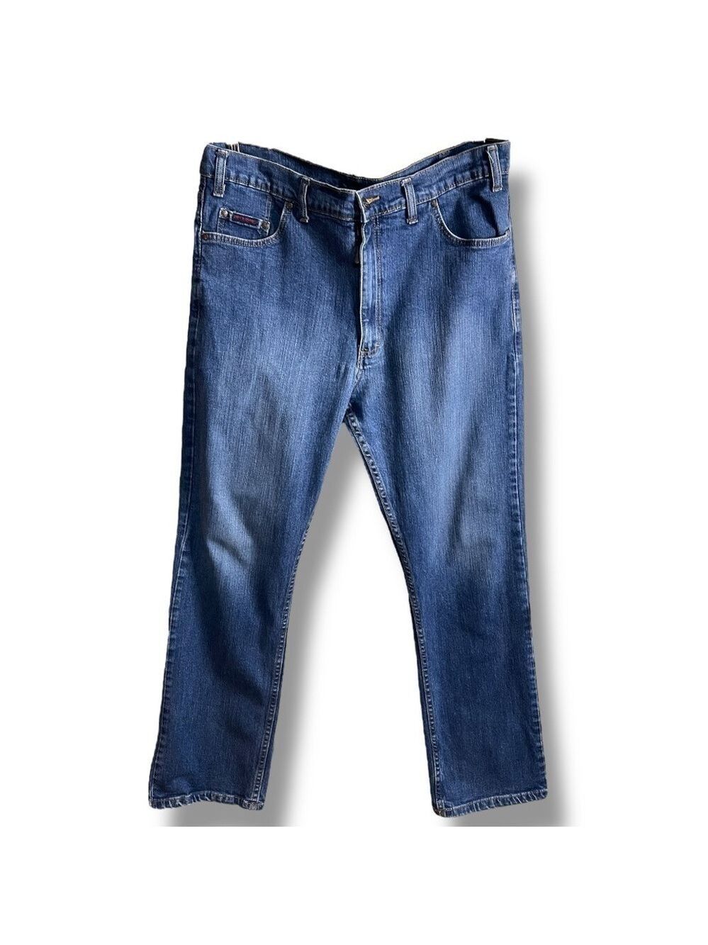 Grand River Medium Stone Stretch Traditional Straight Cut
Jeans 38/30